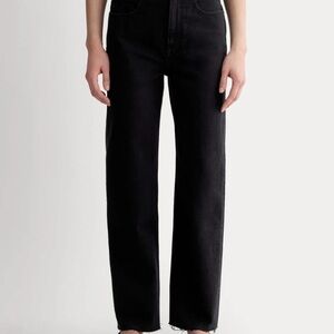 Everlane way High Jean Black in Coal, Regular Length